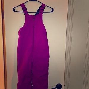 Girls overall snowsuit